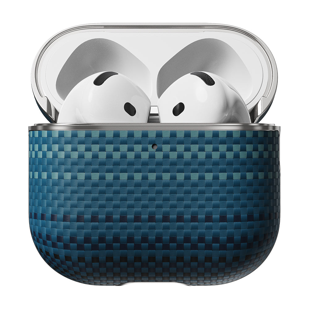 Pitaka Tactile Woven Sunset-Moonrise Serisi Airpods Pro 2 Aramid Fiber Sunset Kılıf Pitaka Tactile Woven Sunset-Moonrise Serisi Airpods Pro 2 Aramid Fiber Sunset Kılıf